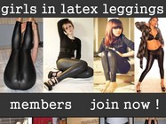 Girls in Latex Leggings