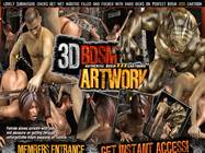 3D BDSM Artwork