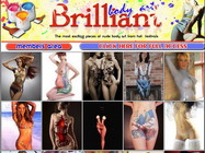Brilliant body art