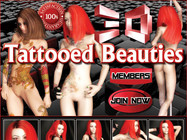3D Tattooed Beauties