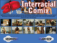 3D Interracial Comix