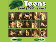 3D Teens Like Older Guys