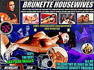 BRUNETTE HOUSEWIVES