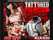 Tattooed and pierced