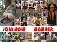 Amateurs Exposed In Public